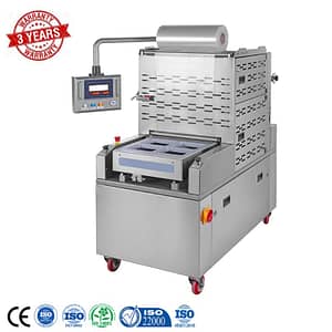 Packaging machine with drawer