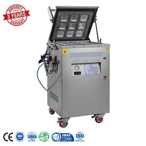 Semi Automatic Sealing And Vacuum Machine