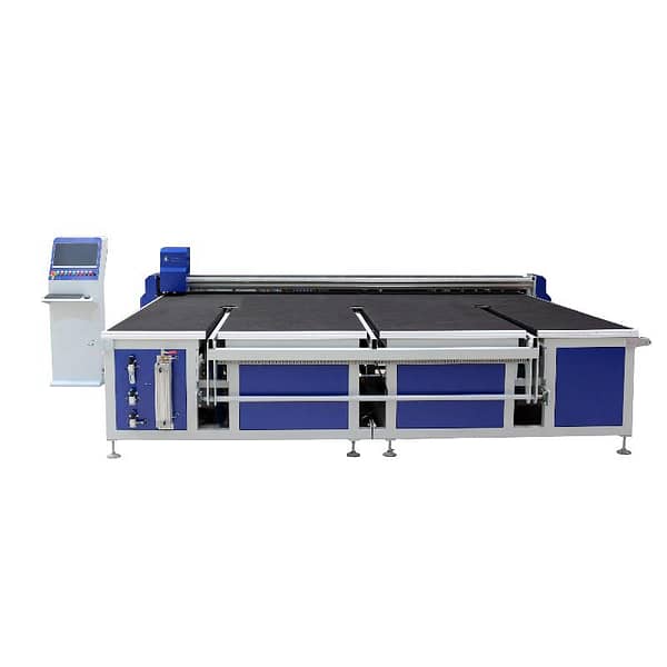 Semi-Automatic Glass Cutting Table with loading arms