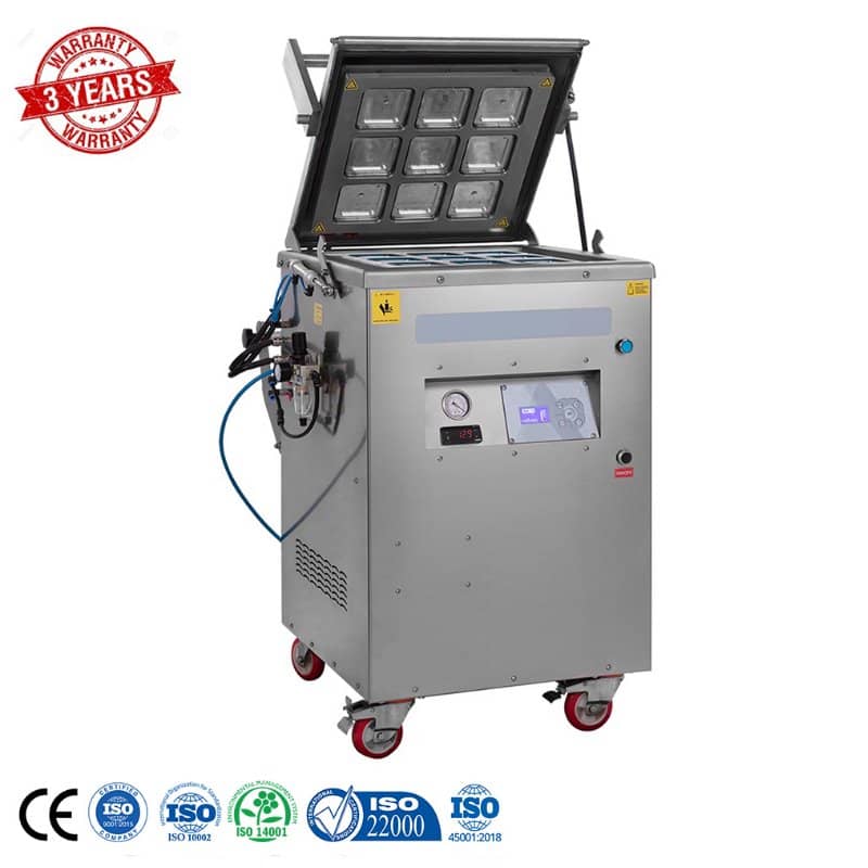 Semi Automatic Sealing And Vacuum Machine